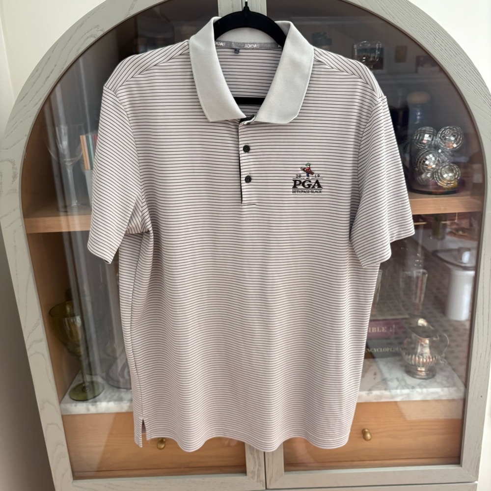 Adidas PGA 2019 Bethpage Black Polo - L